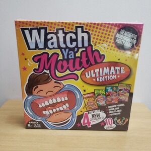 Watch Ya' Mouth Ultimate Edition Party Game 8yrs 4-10 players NEW Sealed